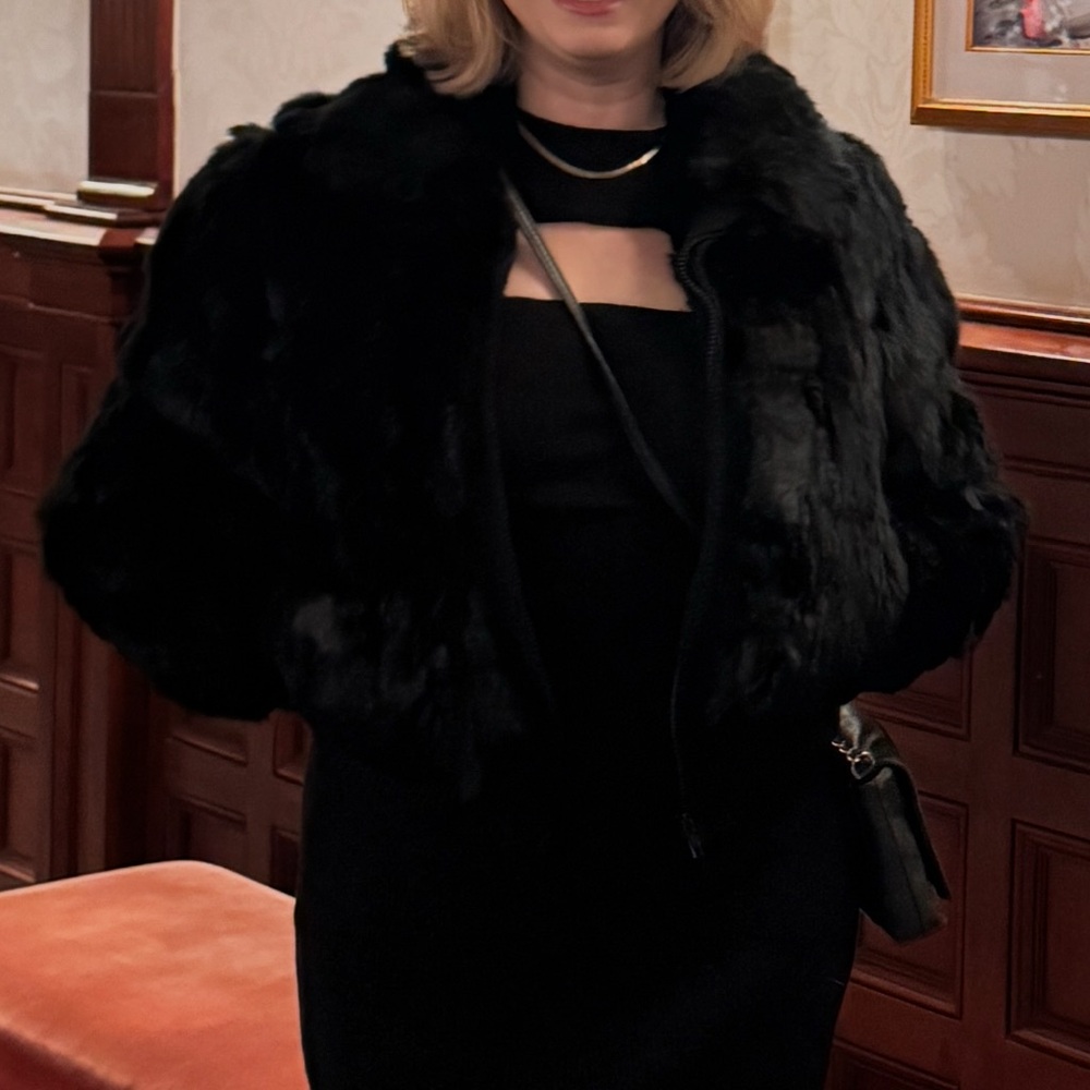 Rabbit Fur Jacket - Picture 2 of 7